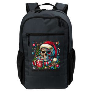 Funny Sorta Merry Sorta Scary Skeleton Christmas Tree Xmas Daily Commute Backpack