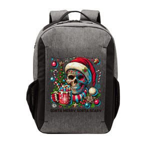 Funny Sorta Merry Sorta Scary Skeleton Christmas Tree Xmas Vector Backpack