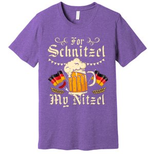 For Schnitzel My Nitzel Funny Oktoberfest Premium T-Shirt