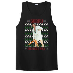 Funny Sorry MericaS Full Trump Immigration Ugly Christmas PosiCharge Competitor Tank