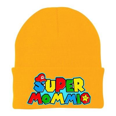 Funny Super Mommio MotherS Day Gamer Gift Knit Cap Winter Beanie