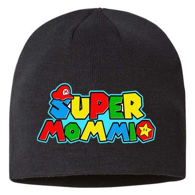 Funny Super Mommio MotherS Day Gamer Gift Sustainable Beanie