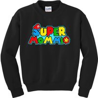 Funny Super Mommio MotherS Day Gamer Gift Kids Sweatshirt