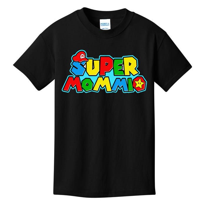 Funny Super Mommio MotherS Day Gamer Gift Kids T-Shirt