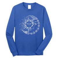 Funny Sun Moon Astrology Astronomer Astronomy Gift Long Sleeve Shirt