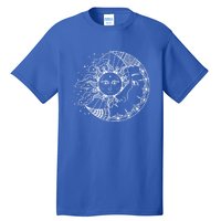 Funny Sun Moon Astrology Astronomer Astronomy Gift Tall T-Shirt