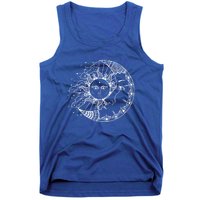 Funny Sun Moon Astrology Astronomer Astronomy Gift Tank Top