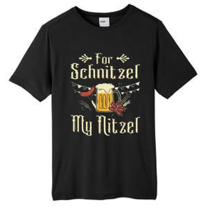 For Schnitzel My Nitzel Funny Gift Oktoberfest Tall Fusion ChromaSoft Performance T-Shirt