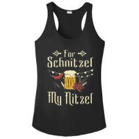 For Schnitzel My Nitzel Funny Gift Oktoberfest Ladies PosiCharge Competitor Racerback Tank