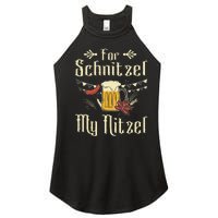 For Schnitzel My Nitzel Funny Gift Oktoberfest Women's Perfect Tri Rocker Tank