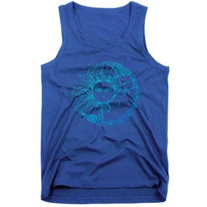 Funny Sun Moon Astrology Astronomer Astronomy Gift Tank Top