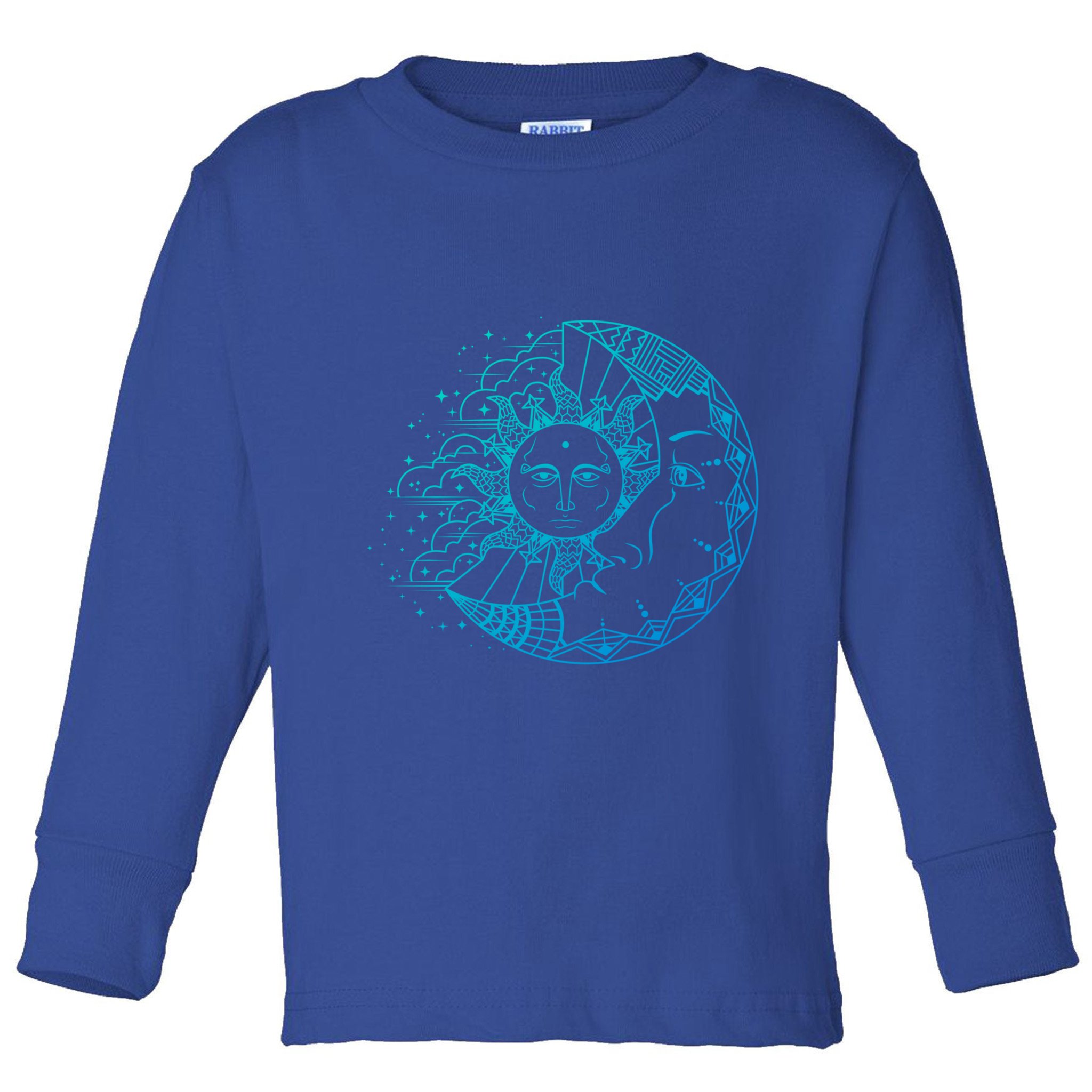 Funny Sun Moon Astrology Astronomer Astronomy Gift Toddler Long Sleeve Shirt