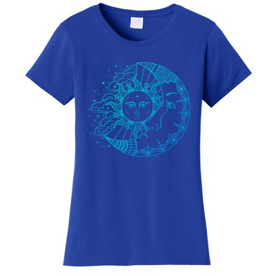 Funny Sun Moon Astrology Astronomer Astronomy Gift Women's T-Shirt