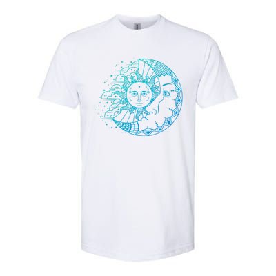 Funny Sun Moon Astrology Astronomer Astronomy Gift Softstyle® CVC T-Shirt