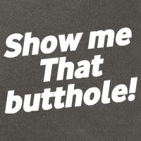 Funny Show Me That Butthole Cotton Canvas Backpack