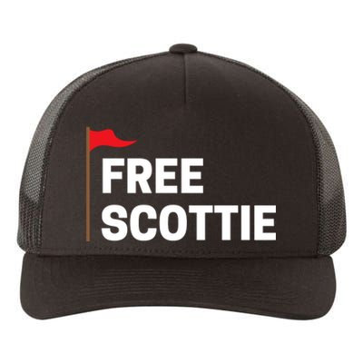 Free Scottie Mugshot Yupoong Adult 5-Panel Trucker Hat