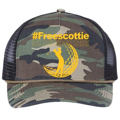 Free Scottie Mugshot Retro Rope Trucker Hat Cap