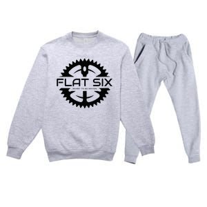 Flat Six Meant To Be Driven W Gear Sport Car Premium Crewneck Sweatsuit Set