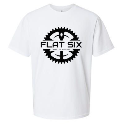 Flat Six Meant To Be Driven W Gear Sport Car Sueded Cloud Jersey T-Shirt