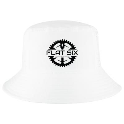 Flat Six Meant To Be Driven W Gear Sport Car Cool Comfort Performance Bucket Hat