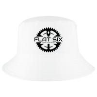 Flat Six Meant To Be Driven W Gear Sport Car Cool Comfort Performance Bucket Hat