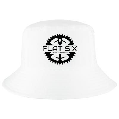 Flat Six Meant To Be Driven W Gear Sport Car Cool Comfort Performance Bucket Hat