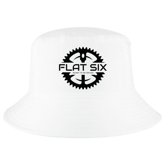 Flat Six Meant To Be Driven W Gear Sport Car Cool Comfort Performance Bucket Hat