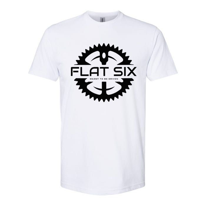 Flat Six Meant To Be Driven W Gear Sport Car Softstyle CVC T-Shirt