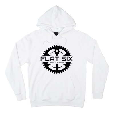 Flat Six Meant To Be Driven W Gear Sport Car Hoodie