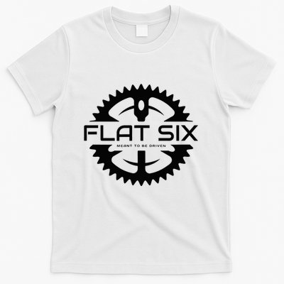 Flat Six Meant To Be Driven W Gear Sport Car T-Shirt