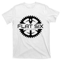 Flat Six Meant To Be Driven W Gear Sport Car T-Shirt