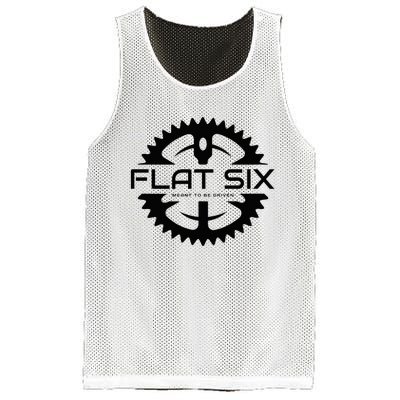 Flat Six Meant To Be Driven W Gear Sport Car Mesh Reversible Basketball Jersey Tank