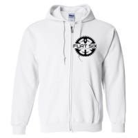 Flat Six Meant To Be Driven W Gear Sport Car Full Zip Hoodie