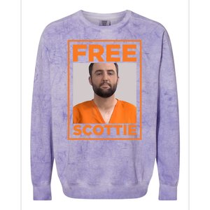 Free Scottie Mugshot Colorblast Crewneck Sweatshirt