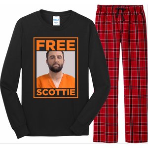 Free Scottie Mugshot Long Sleeve Pajama Set