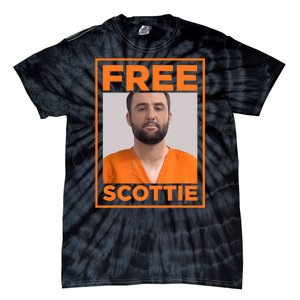 Free Scottie Mugshot Tie-Dye T-Shirt