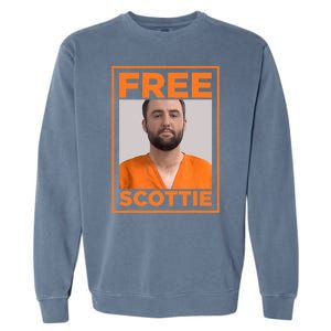 Free Scottie Mugshot Garment-Dyed Sweatshirt