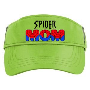 Funny Spider Mom Matching Family Shirts Adult Drive Performance Visor