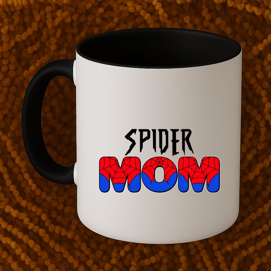 Funny Spider Mom Matching Family Shirts Mug