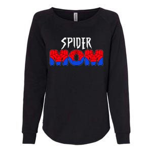 Funny Spider Mom Matching Family Shirts Womens California Wash Sweatshirt