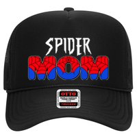 Funny Spider Mom Matching Family Shirts Trucker Hat