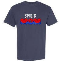 Funny Spider Mom Matching Family Shirts Garment-Dyed Heavyweight T-Shirt