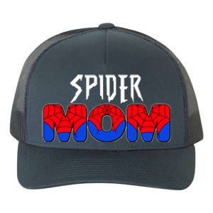 Funny Spider Mom Matching Family Shirts Yupoong Adult 5-Panel Trucker Hat