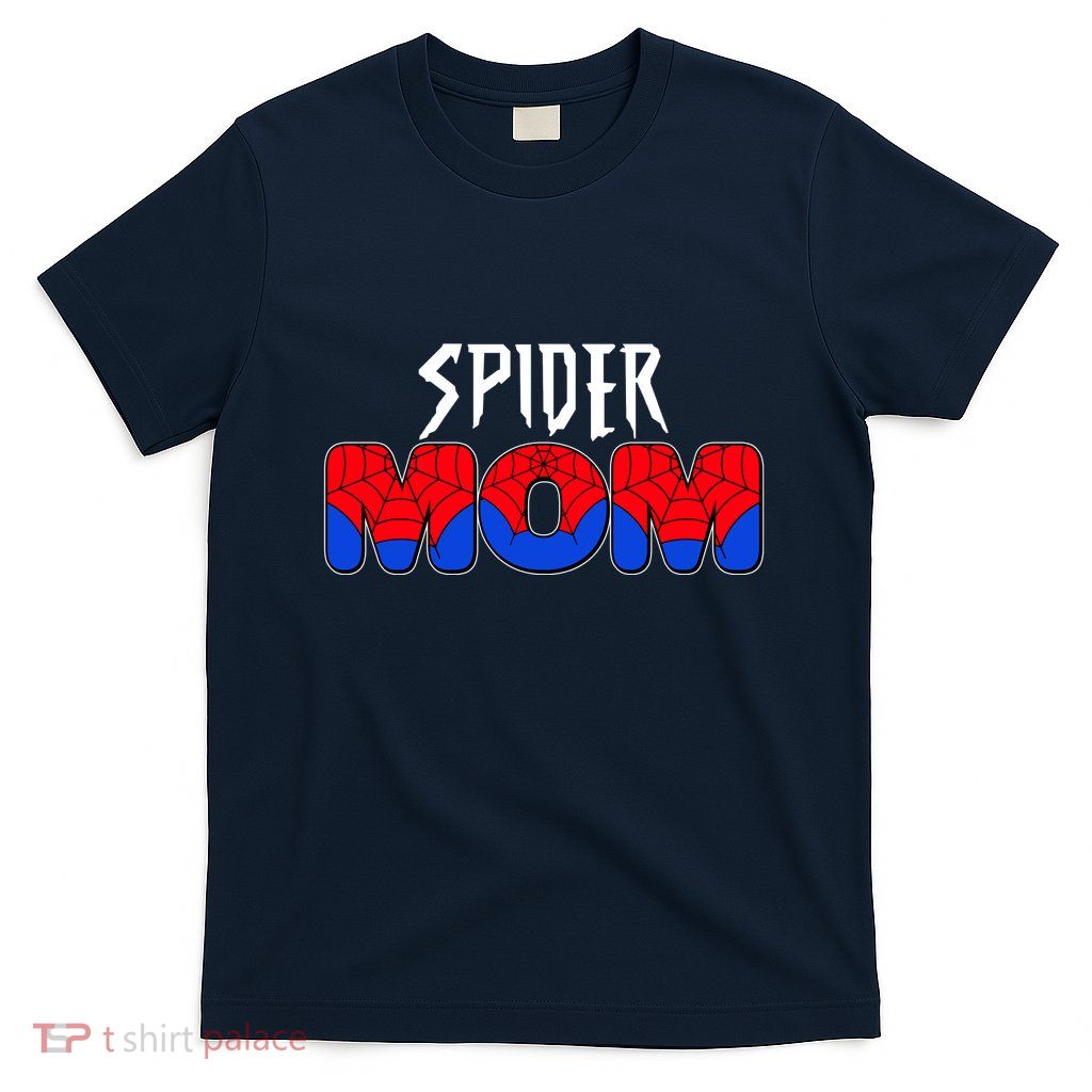 Funny Spider Mom Matching Family Shirts T-Shirt