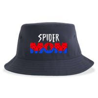 Funny Spider Mom Matching Family Shirts Sustainable Bucket Hat