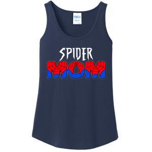 Funny Spider Mom Matching Family Shirts Ladies Essential Tank