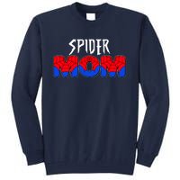 Funny Spider Mom Matching Family Shirts Tall Sweatshirt