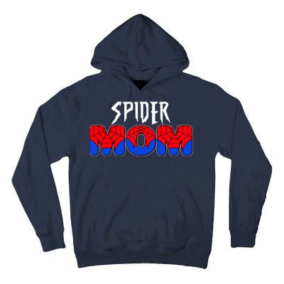 Funny Spider Mom Matching Family Shirts Tall Hoodie