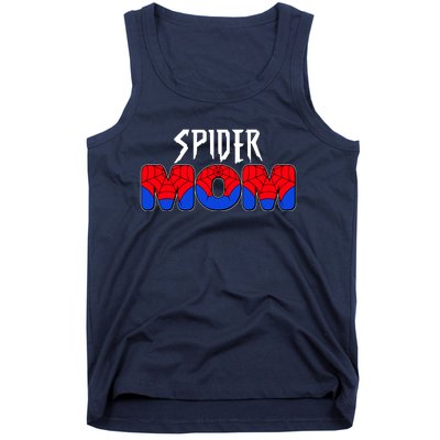 Funny Spider Mom Matching Family Shirts Tank Top