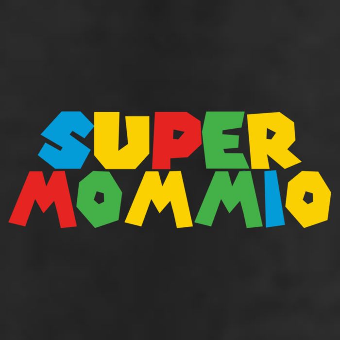 Funny Super Mommio Mother's Day Gamer 7 Panel Mesh Trucker Snapback Hat